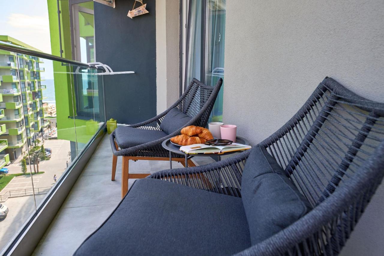 Black Sea Estate Apartment Spa N Pool Beach Resort Năvodari Kültér fotó